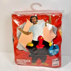 Adult Turkey Piggyback Costume MORPHP PIGGYBACKSN Unisex Onew Size Fits All US